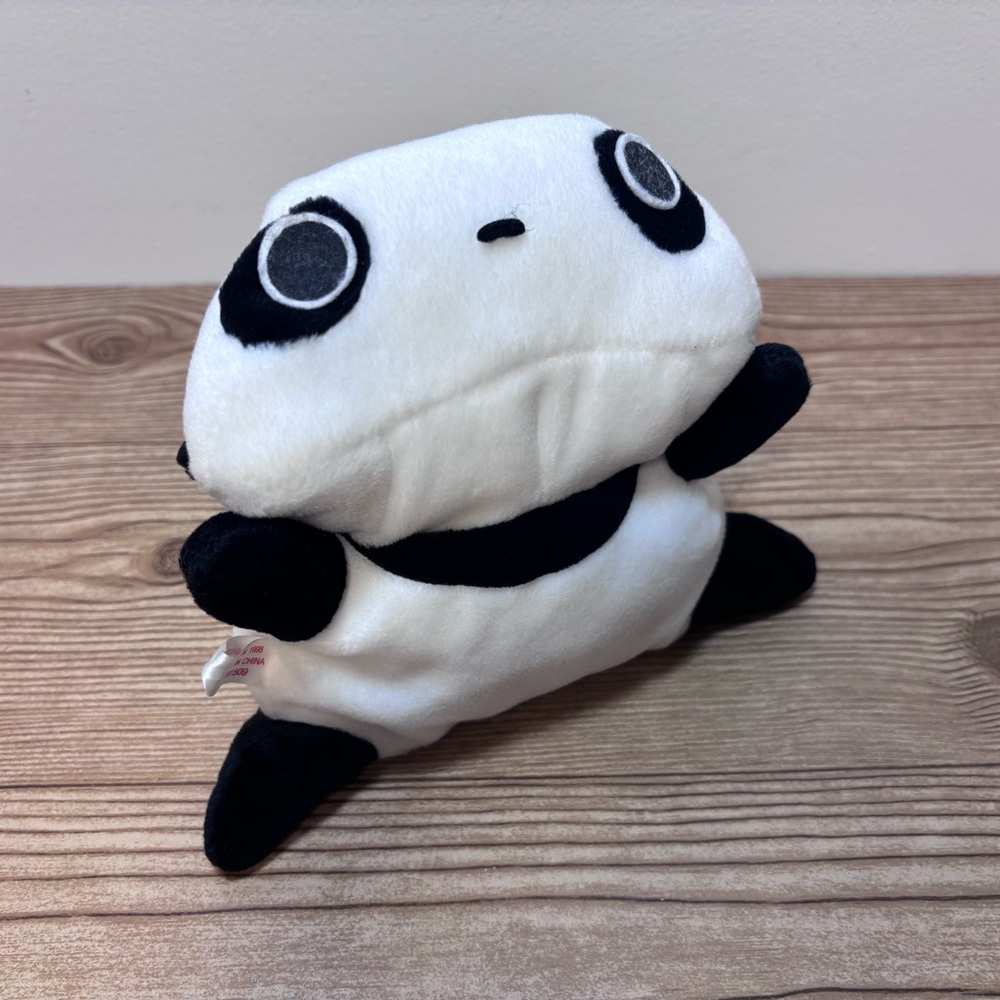 San-X Vintage 1998 Tarepanda Bean Filled Laying Plush Toy Panda
